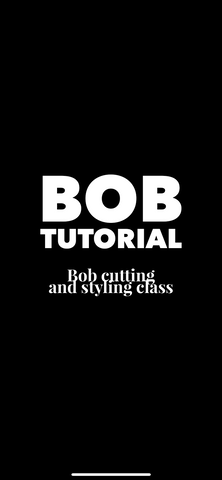 Bob CUTTING TUTORIAL