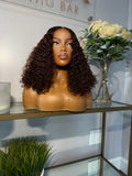 MIDDLE PART CURLY 5x5 (CINNAMON BROWN)