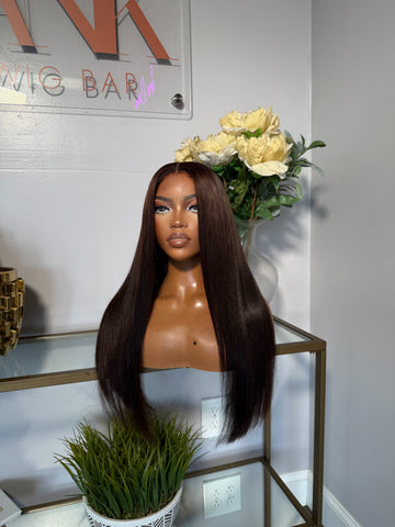 18” MIDDLE PART CINNAMON (BRAND NEW LACE)