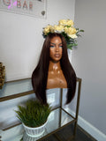 18” MIDDLE PART CINNAMON (BRAND NEW LACE)